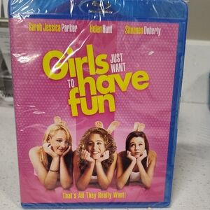 Girls Just Want to Have Fun Blu-ray - Pink & Yellow Cover
